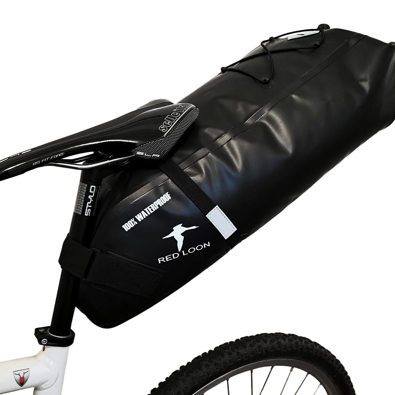 red loon fahrradtasche Satteltasche Red Loon Backloader 15Ltr wasserdicht Fahrradtasche Bikep – Redloonbike24 by vonderpalette