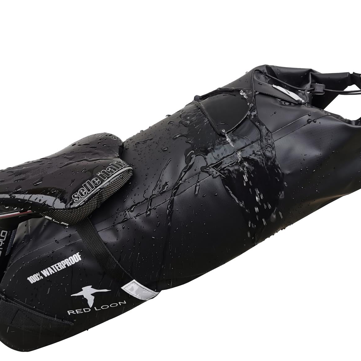 Satteltasche Red Loon Backloader 15Ltr wasserdicht Fahrradtasche Bikepacking