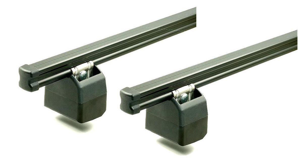 Dachbox VDPJUXT600 Liter abschließbar + AURILIS PRO Dachgepäckträger kompatibel mit für VW T5 2003-2010 und ab 2010