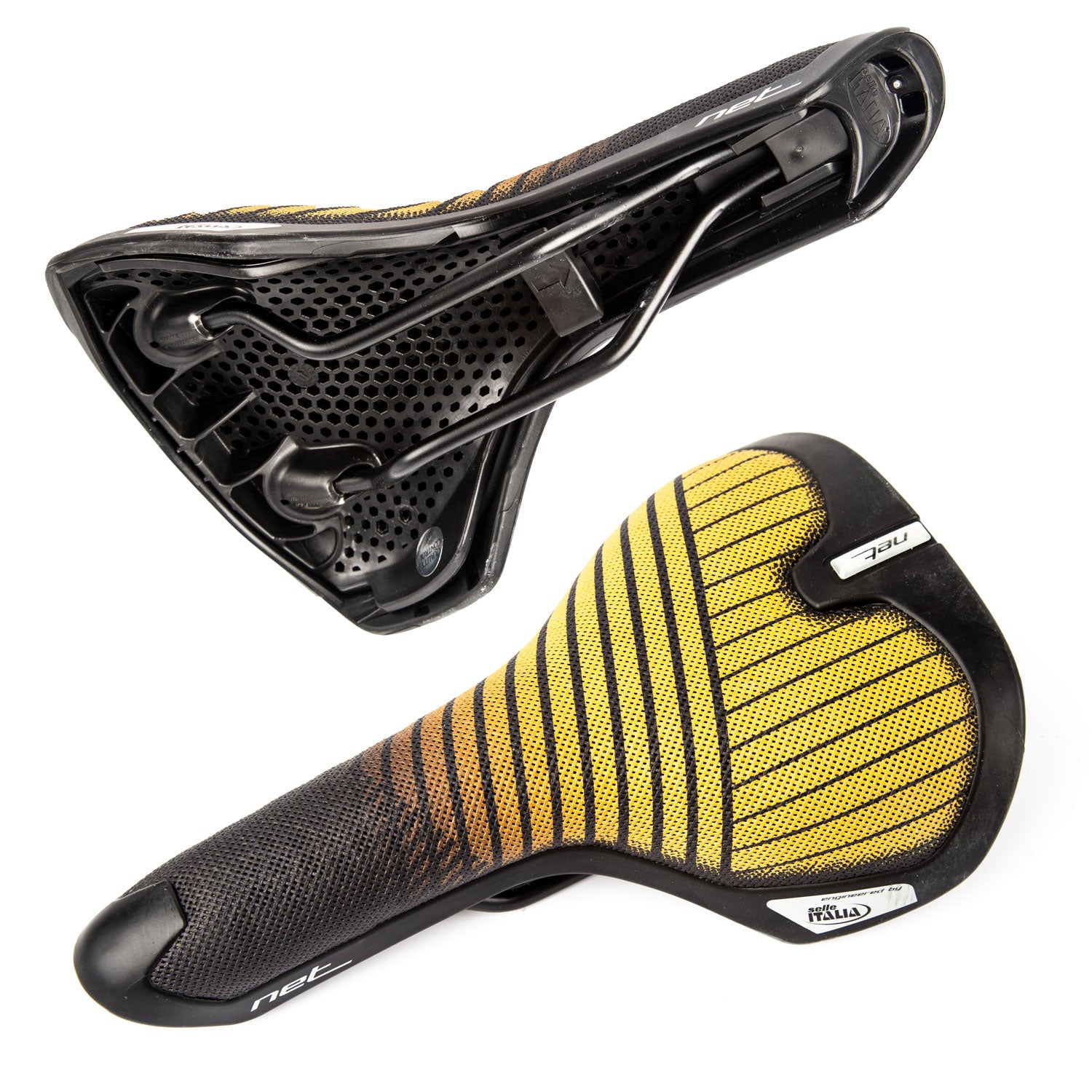 Fahrradsattel Selle Italia Net Gold Lines Sattel Urban Trekking Fitness e Bike