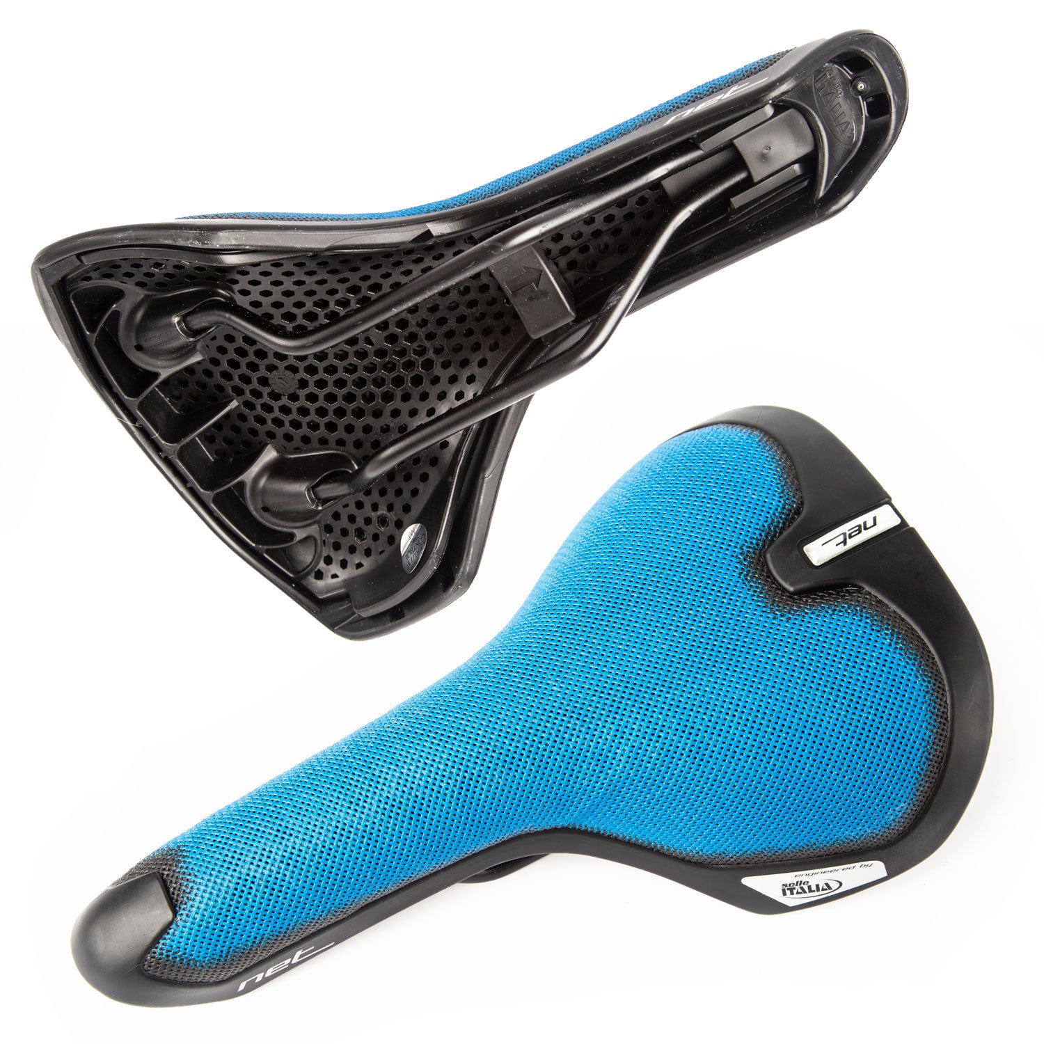 Fahrradsattel Selle Italia Net Blue Ocean Sattel Urban Trekking Fitness e Bike