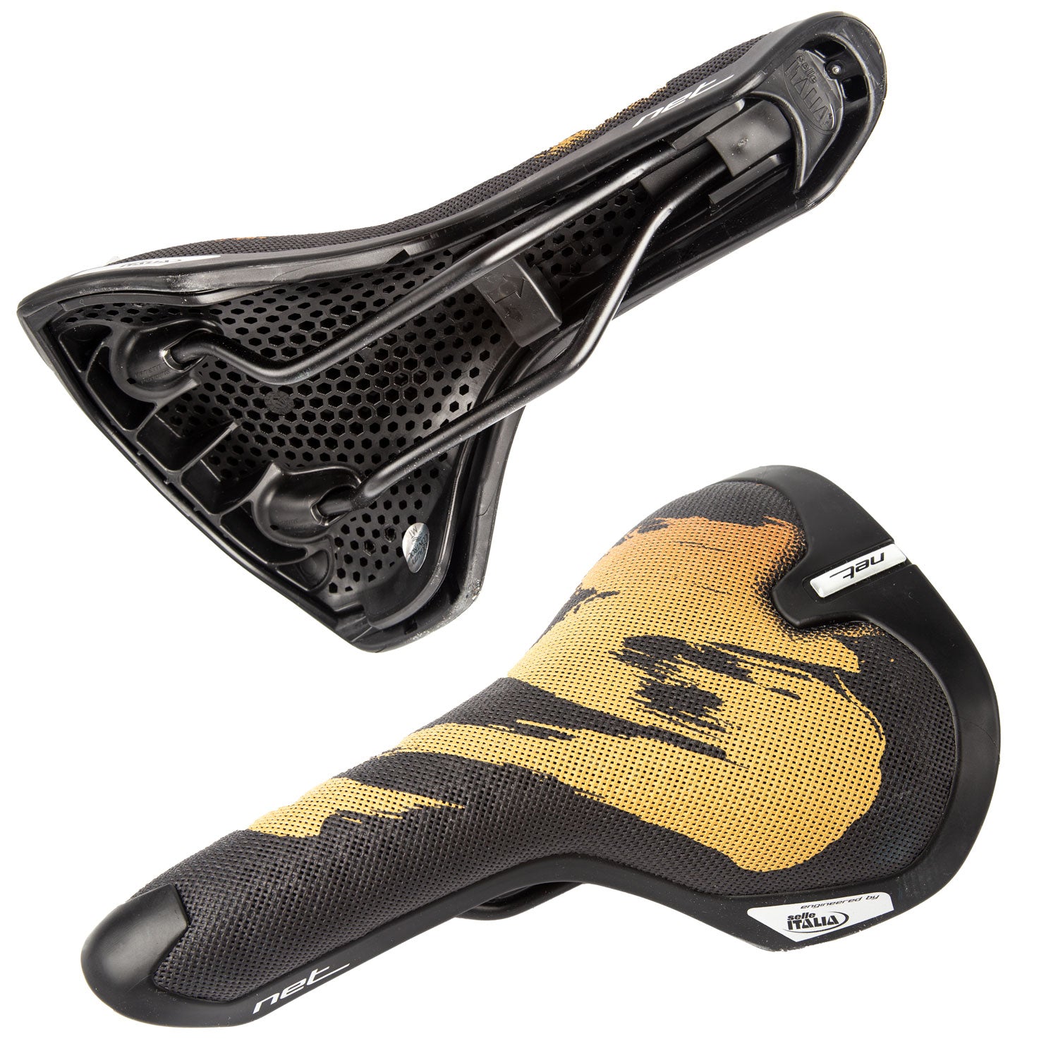 Fahrradsattel Selle Italia Net Brush Sattel Urban Trekking Fitness e Bike Unisex