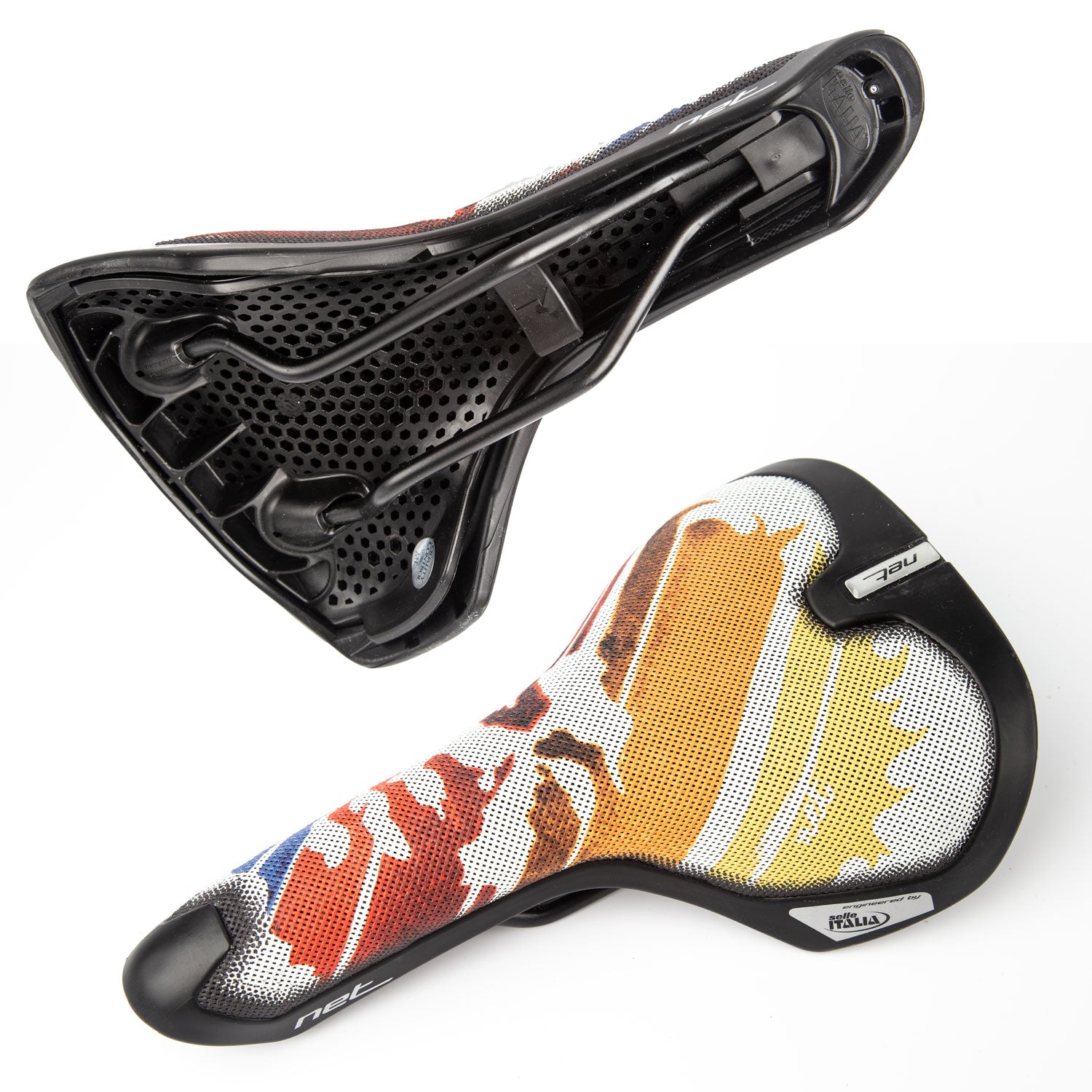 Fahrradsattel Selle Italia Net ICON Sattel Urban Trekking Fitness e Bike Unisex