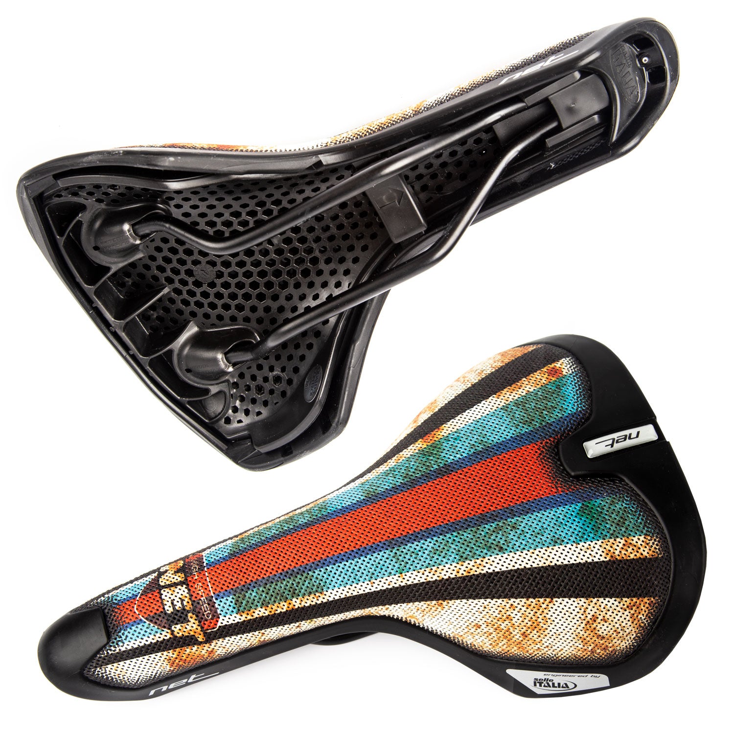 Fahrradsattel Selle Italia Net Gravel Sattel Urban Trekking Fitness eBike Unisex