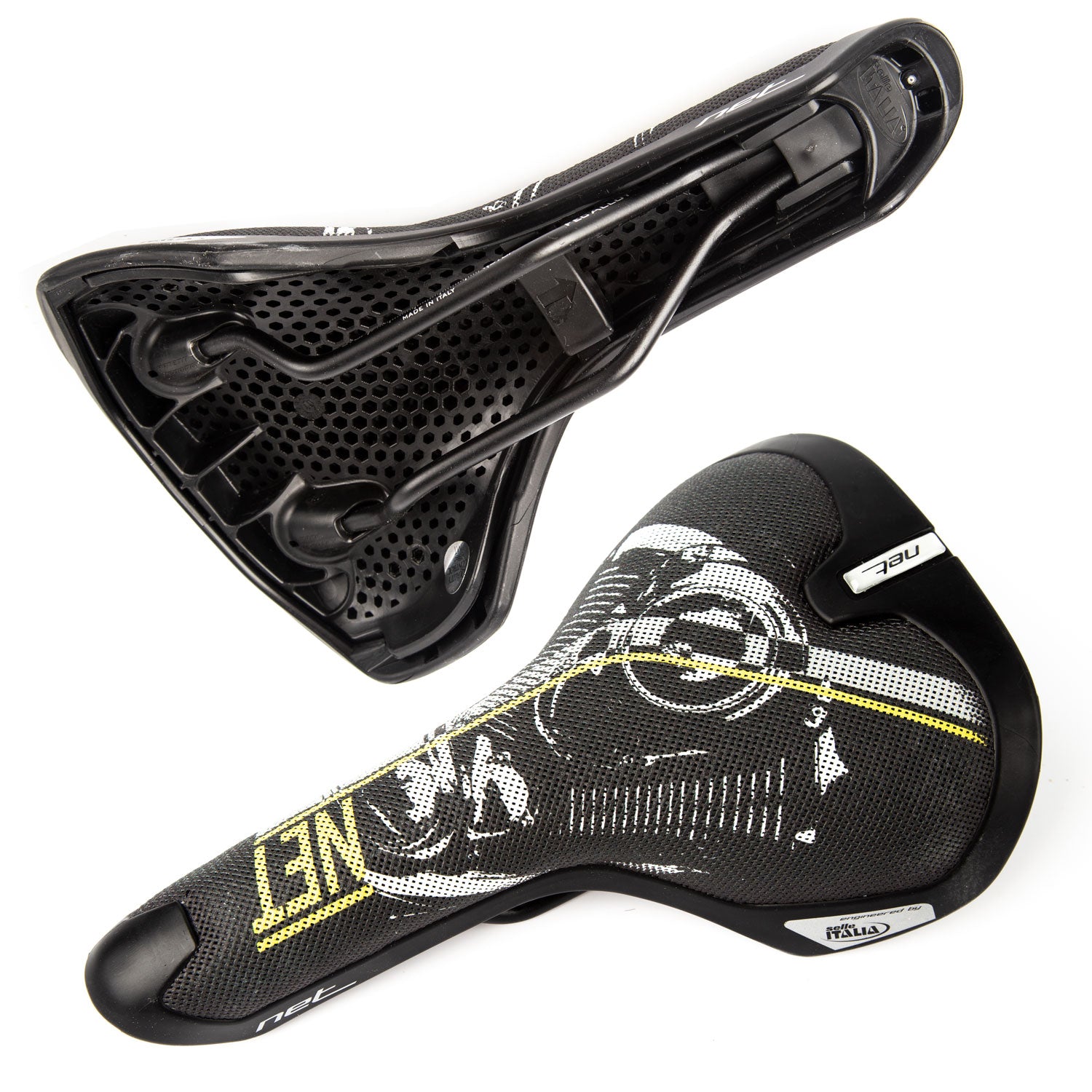 Fahrradsattel Selle Italia Net Engine Sattel Urban Trekking Fitness eBike Unisex