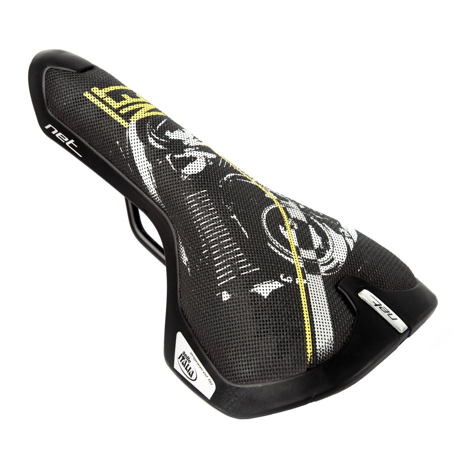 Fahrradsattel Selle Italia Net Engine Sattel Urban Trekking Fitness eBike Unisex