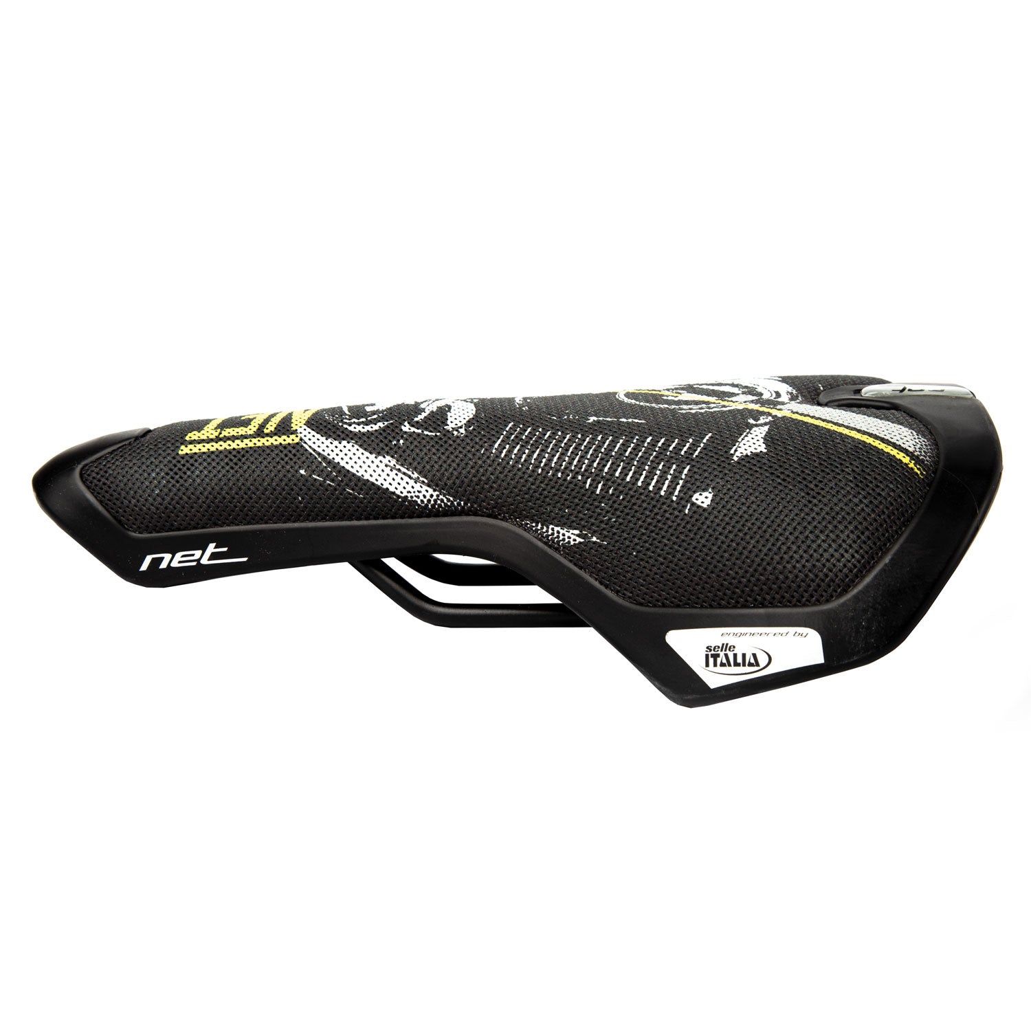 Fahrradsattel Selle Italia Net Engine Sattel Urban Trekking Fitness eBike Unisex