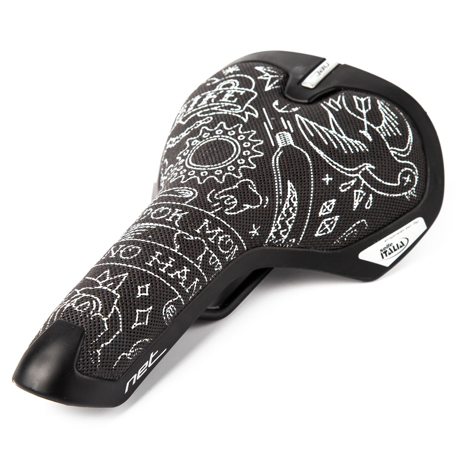 Fahrradsattel Selle Italia Net Sattel Urban Trekking Fitness e Bike Unisex