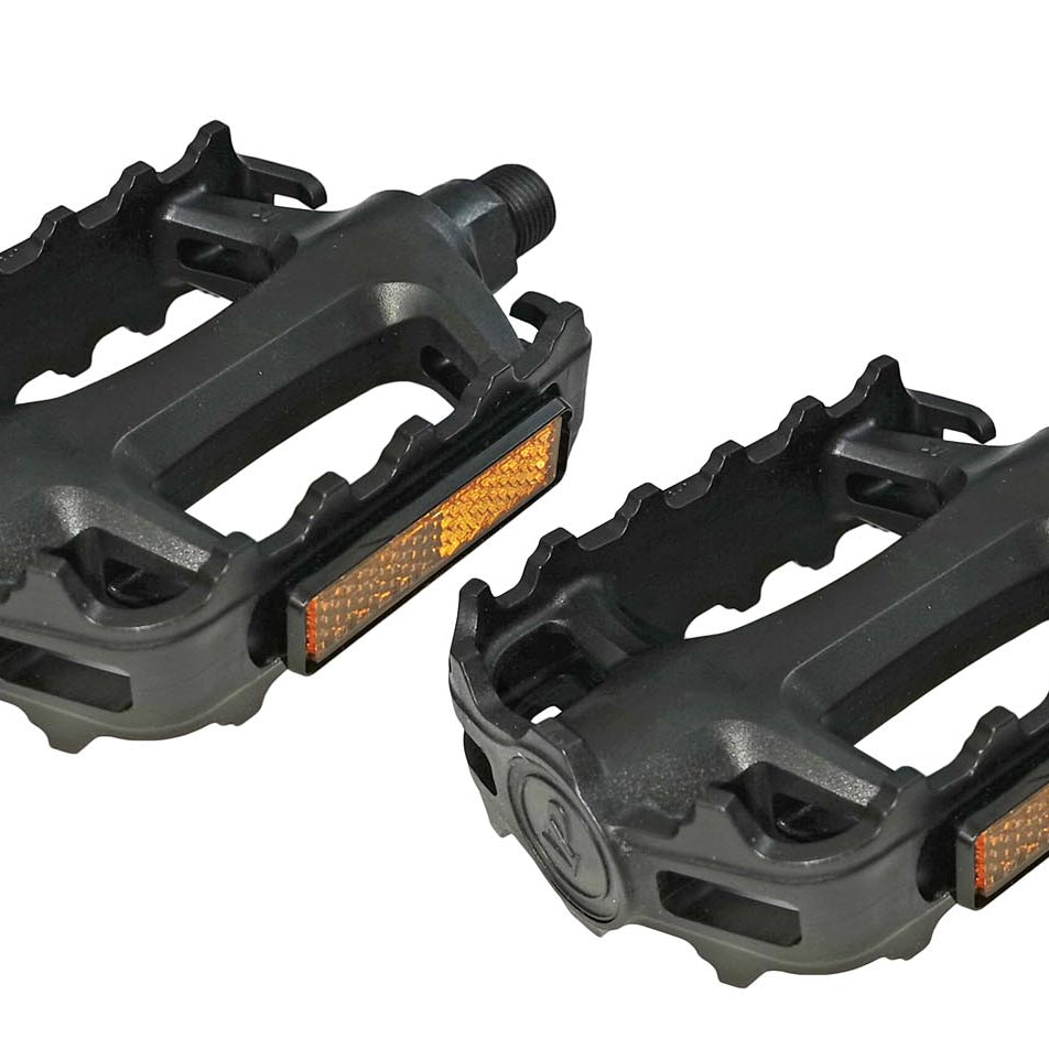 VDP 1 Paar Wellgo Trekking City MTB BMX Pedale Fahrradpedale rutschfest Pedale Fahrrad (LU214 - Trekking/MTB)