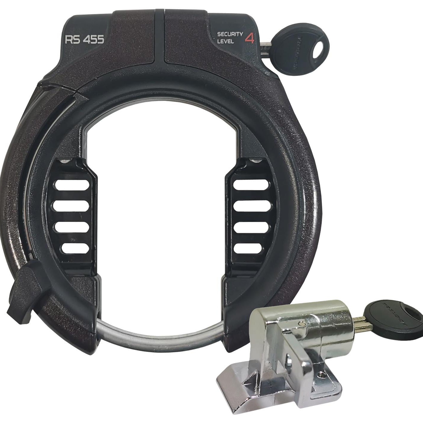 Rahmenschloß Trelock RS455 Fahrradschloß / Panasonic Akkuschloß (Rahmenmontage)