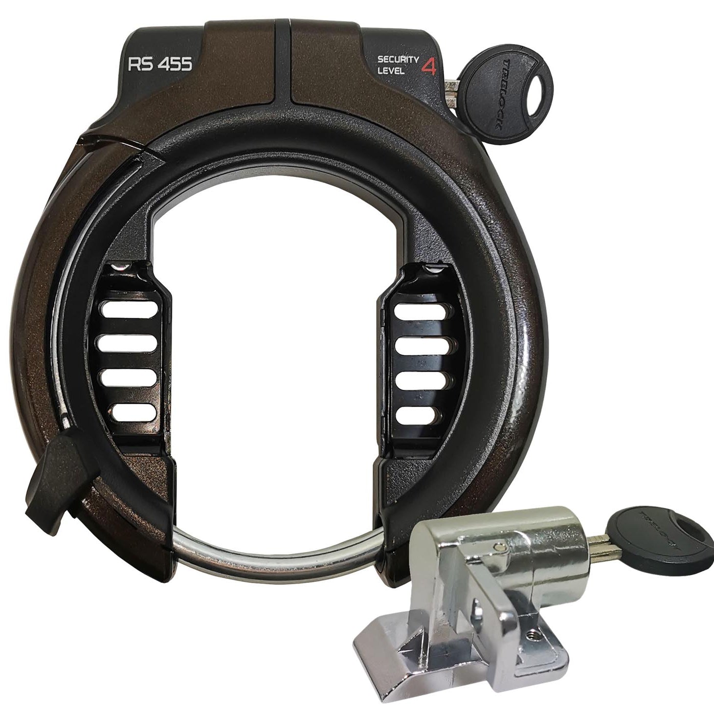 Rahmenschloß Trelock RS455 Fahrradschloß / Panasonic Akkuschloß (Rahmenmontage)