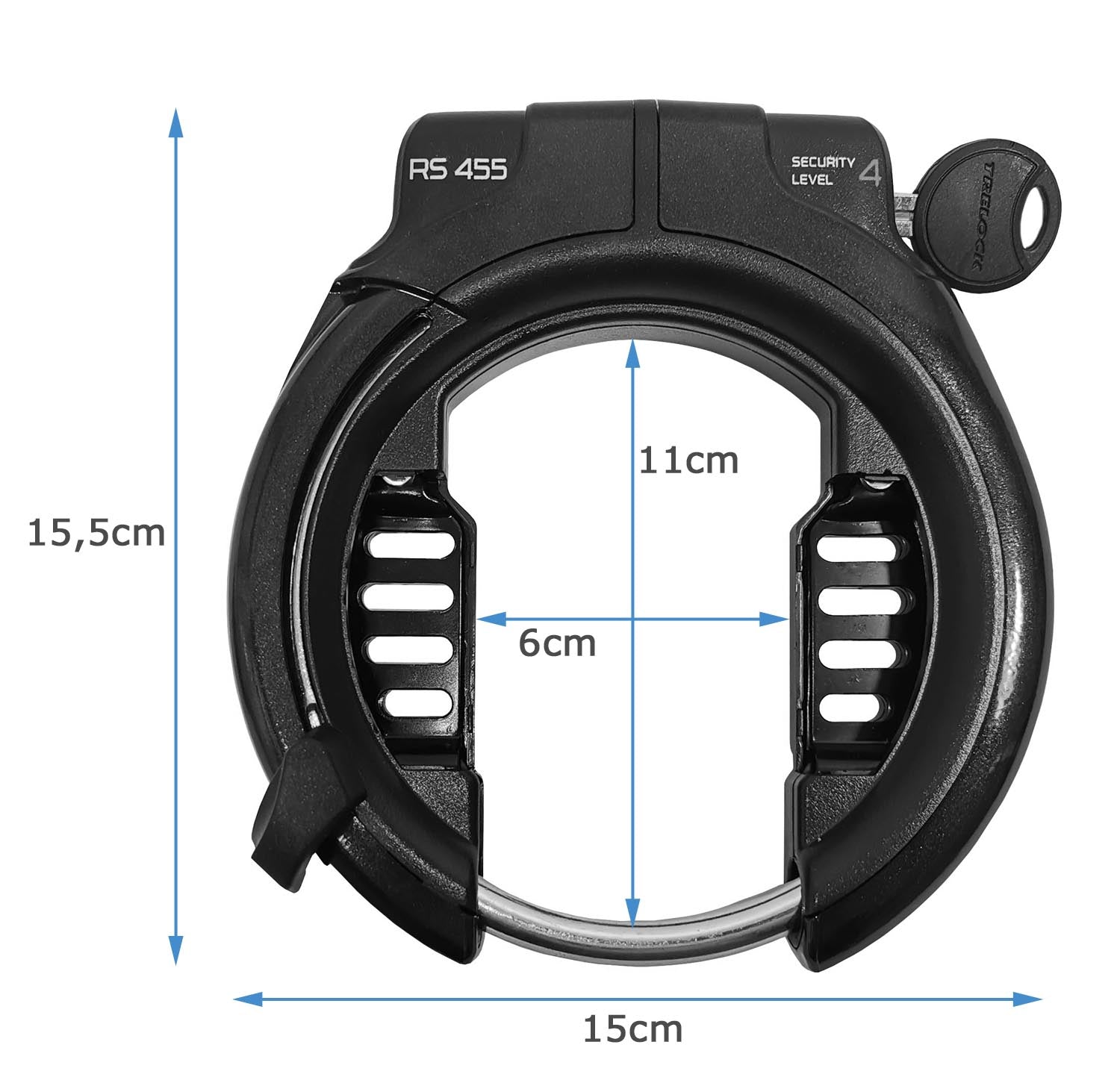 Rahmenschloß Trelock RS455 Fahrradschloß / Panasonic Akkuschloß (Rahmenmontage)