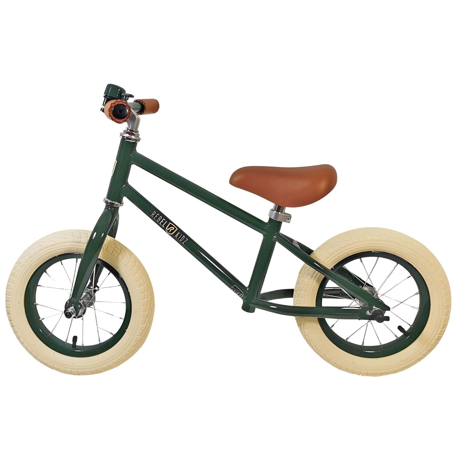 Nostalgie Lauflernrad Kinder Laufrad Kinderlaufrad Lauffahrrad im Retro-Look - Red Loon Air Classic - 12,5" Luftbereifung - aus hochwertigem Stahl - von 2 bis 5 Jahren - Balance Bike Lernfahrrad