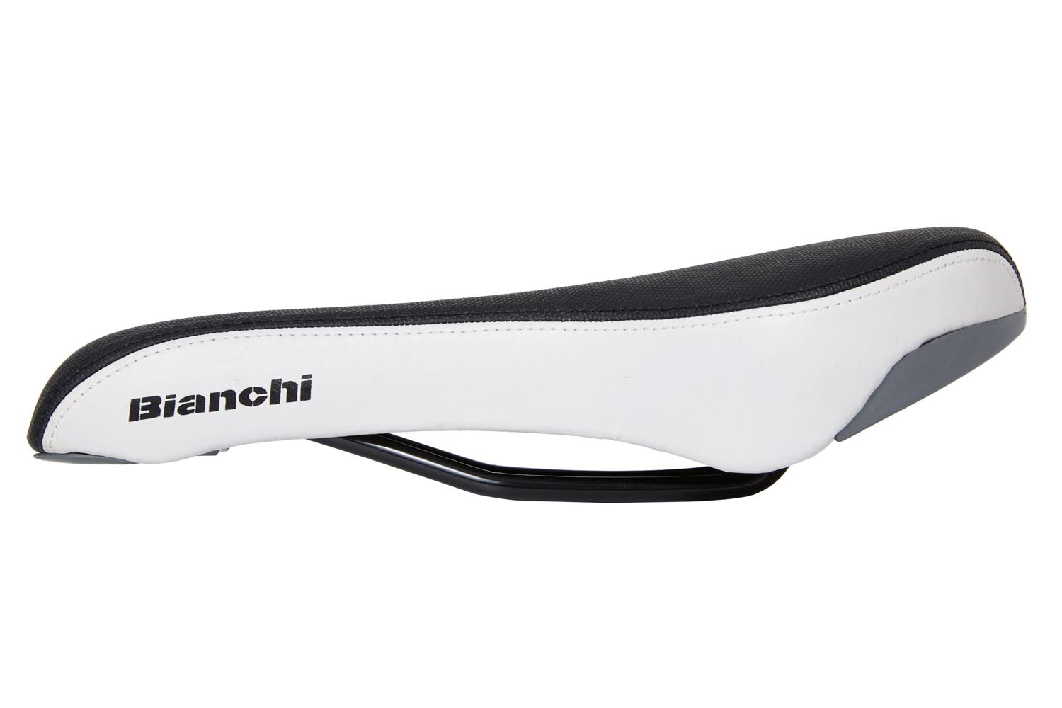 Bianchi schwarz/weiß Fahrradsattel MTB Touren Trekking Cross Bike Fahrrad Sattel