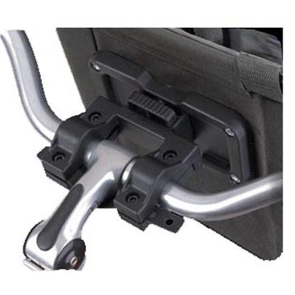 Lenkerkorb Fahrradkorb Fahrrad Korb vorne - abnehmbar - faltbar - Blue Bird - mit Quick-Clip Halterung - zusätzliche 2. Halterung - ca. 20 Liter Volumen- für eBike geeignet