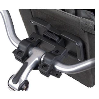 Platte Halteraufnahme für Blue Bird Fahrradkörbe