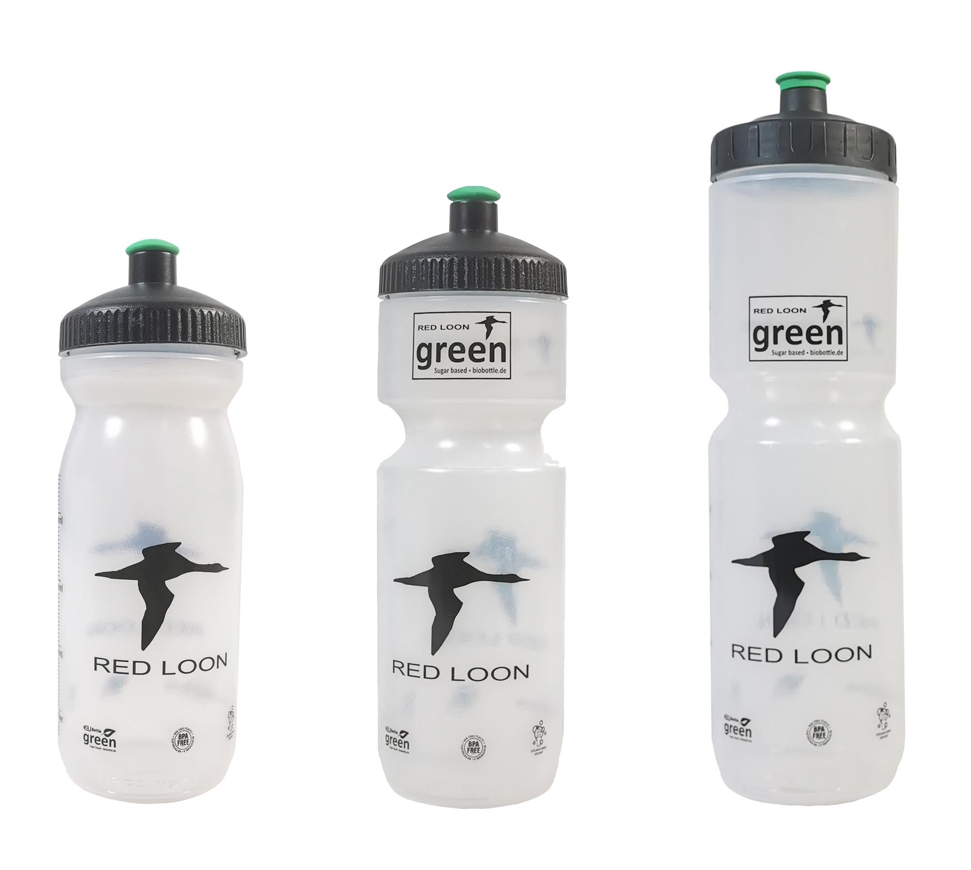Bio Trinkflasche Red Loon Fahrradflasche Wasserflasche umweltfreundlich BPA-frei