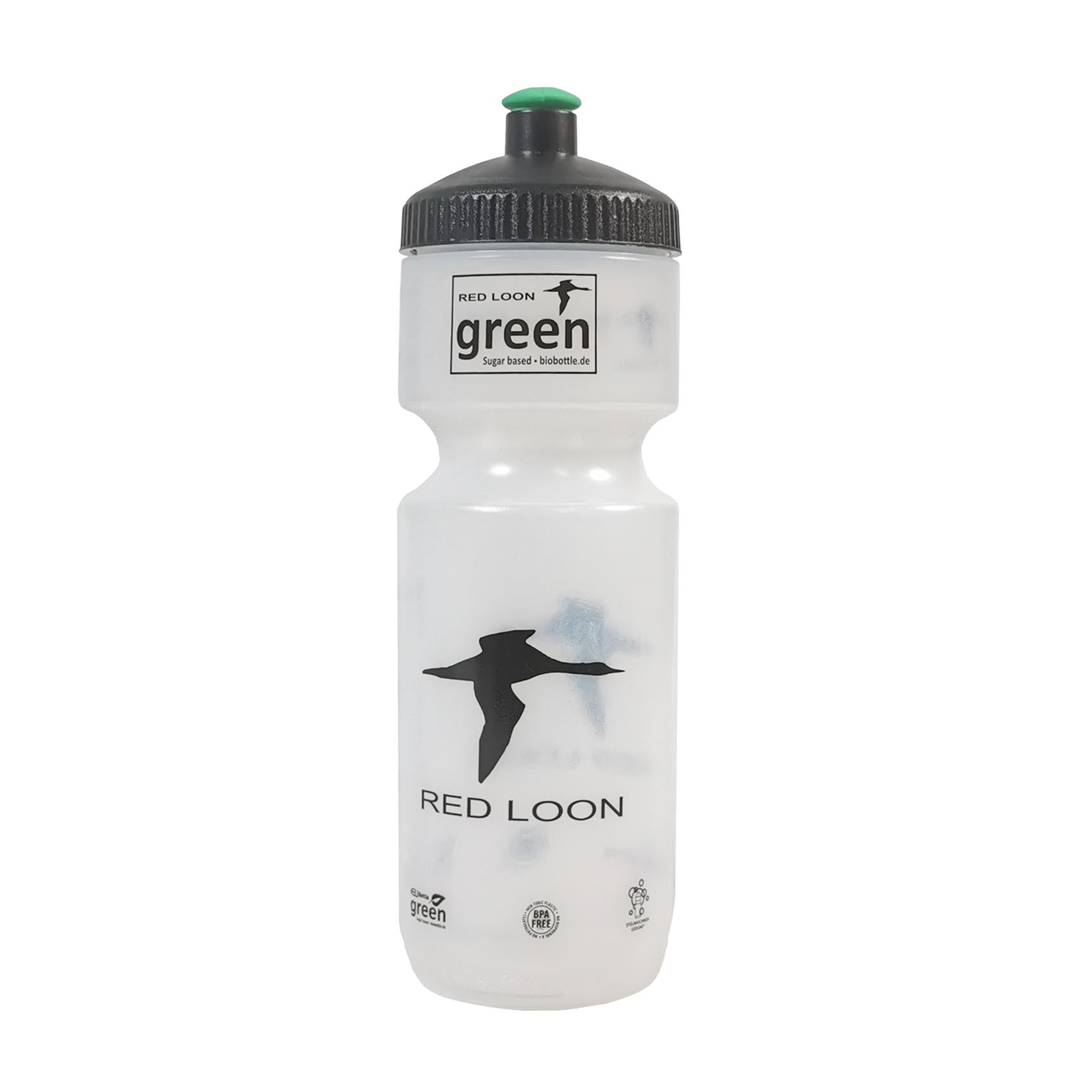 Bio Trinkflasche Red Loon 750ml Fahrradflasche Wasserflasche umweltfreundlich BPA-frei