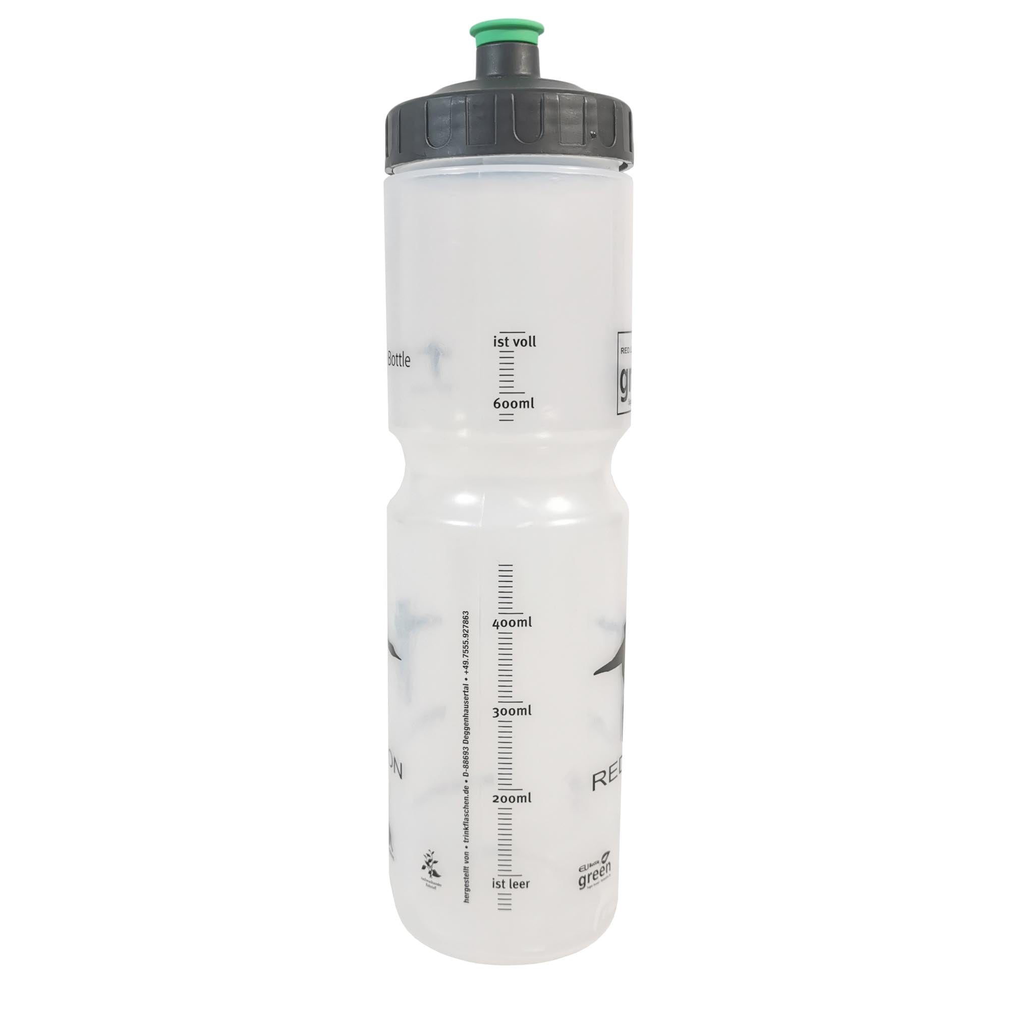 Bio Trinkflasche Red Loon 1000ml Fahrradflasche Wasserflasche umweltfreundlich BPA-frei
