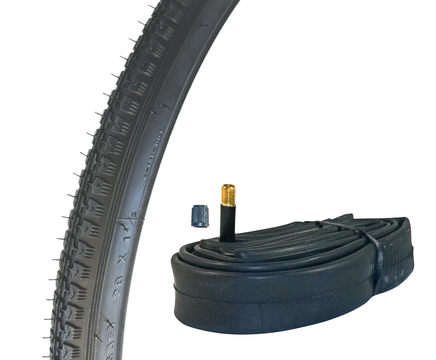 Fahrradreifen Kenda K141 Fahrradmantel Reifen Fahrrad 28 Zoll 28x1.50 (40-635) Drahtreifen + Schlauch