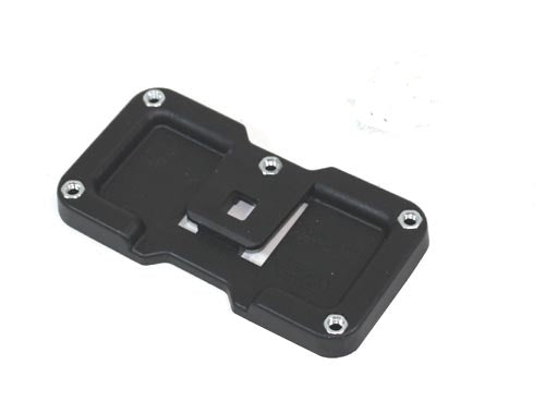 Platte Halteraufnahme für Blue Bird Fahrradkörbe