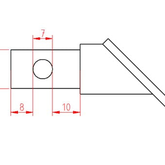 zusätzl. Kupplung Stahl für Kinderanhänger alle Marken