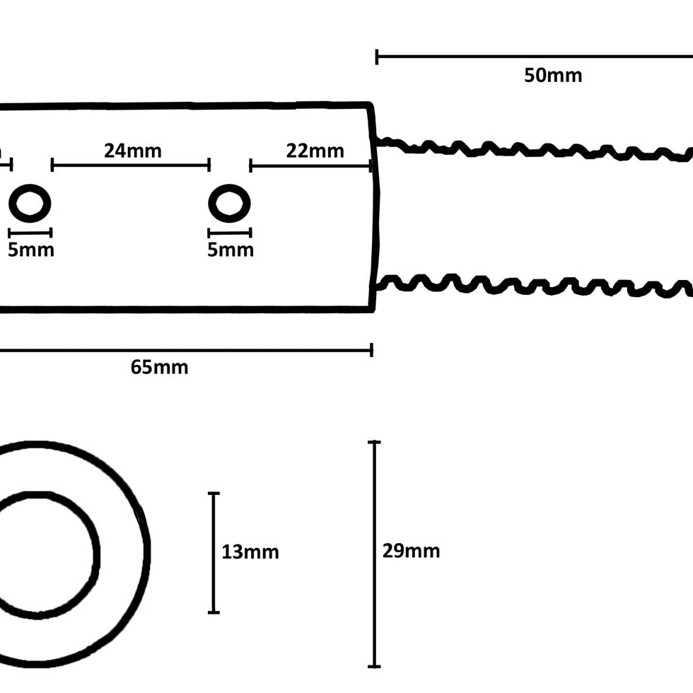 Kupplungsadapter mit Feder Deichselanschluß für Kinderanhänger mit/ohne Kupplung