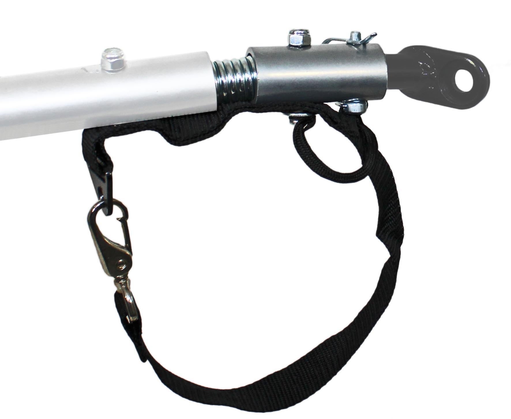 Kupplungsadapter mit Feder Deichselanschluß für Kinderanhänger mit/ohne Kupplung