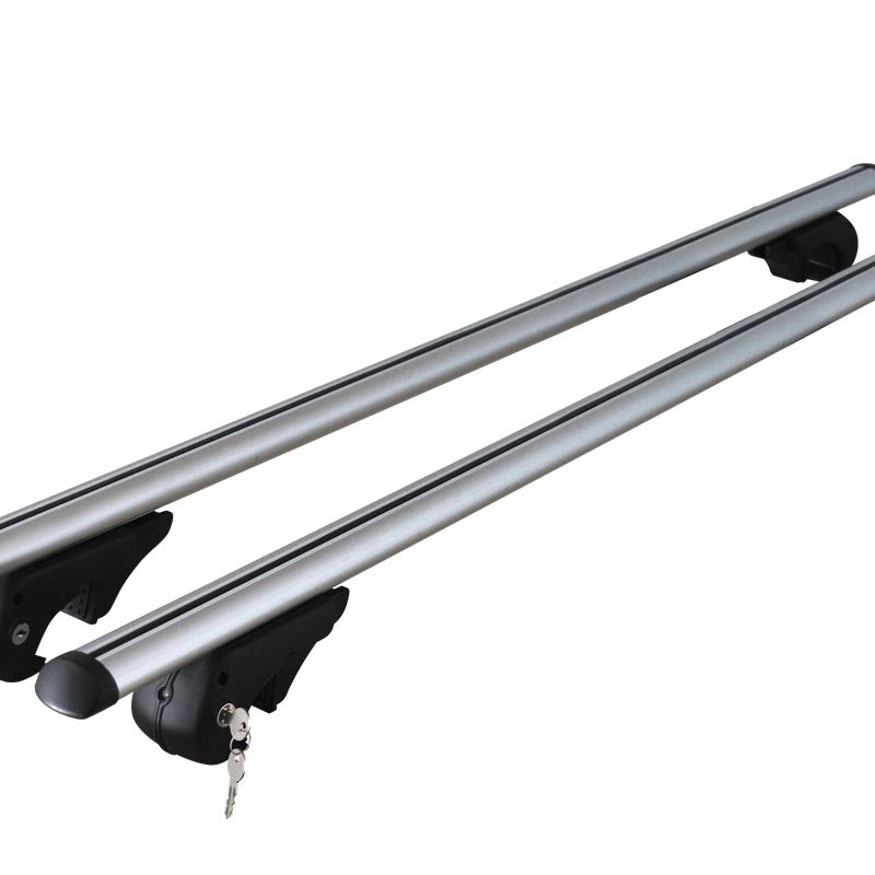 Dachbox VDP-BA400 + Relingträger Rio 135 kompatibel mit für VW Touran Kombi ab 2003