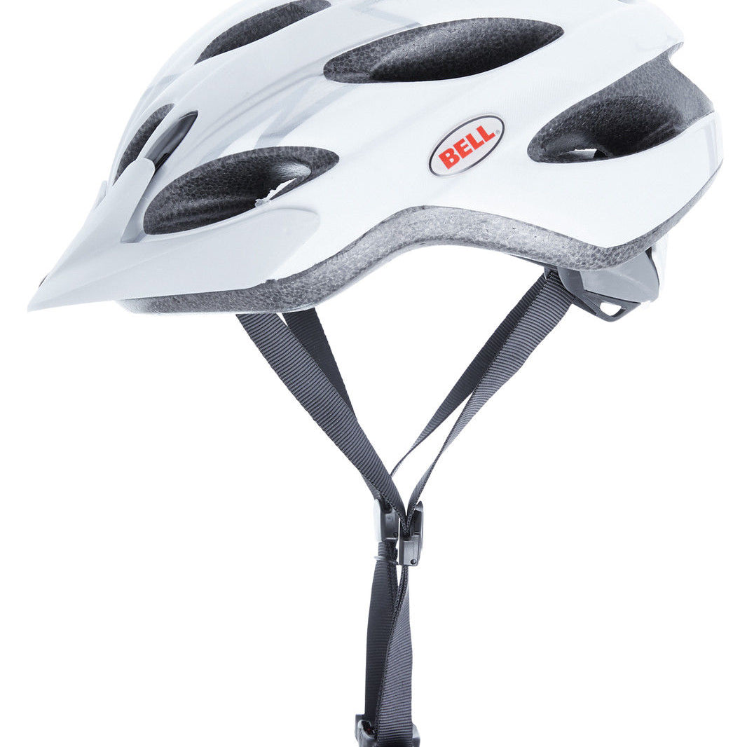 Bell Fahrradhelm Piston white/silver dagger M 54-61cm Radhelm Helm Citybike