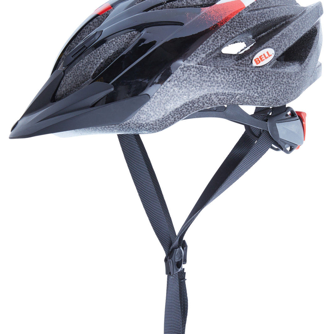 Bell Shasta Kinder Fahrradhelm black/red shattered S 50-57 cm MTB Radhelm Helm