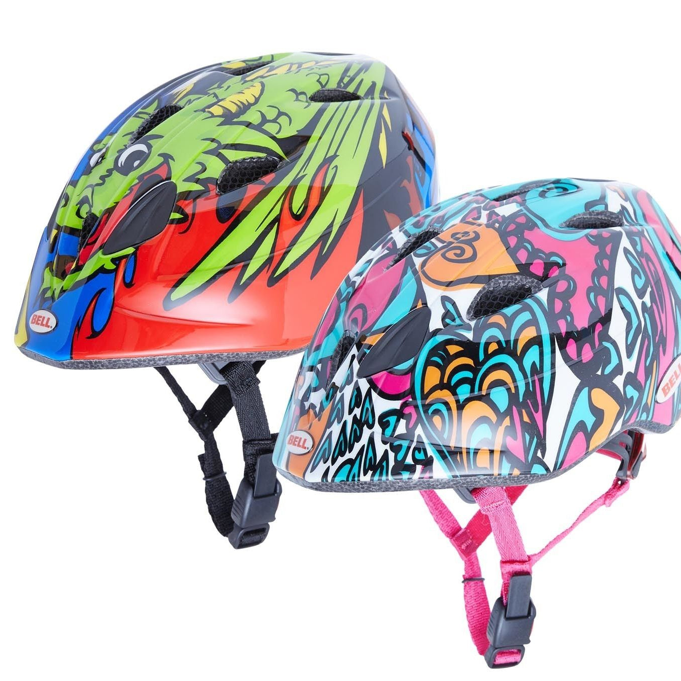 Bell Kids Tater blue dragon XXS 46-50cm Fahrradhelm Helm Radhelm Kinder