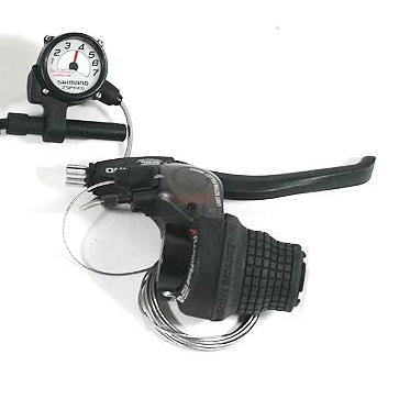 SHIMANO REVOSHIFT Schalt/Brems-Einheit 7fach Drehgriff