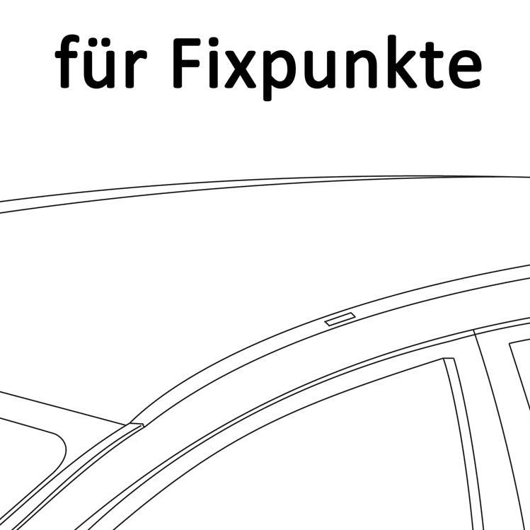Dachbox VDPMAA580 580Ltr abschließbar schwarz + 4 Stangen Dachträger AURILIS VDP kompatibel mit für VW kompatibel mit für VW T6 ab 09 ALU