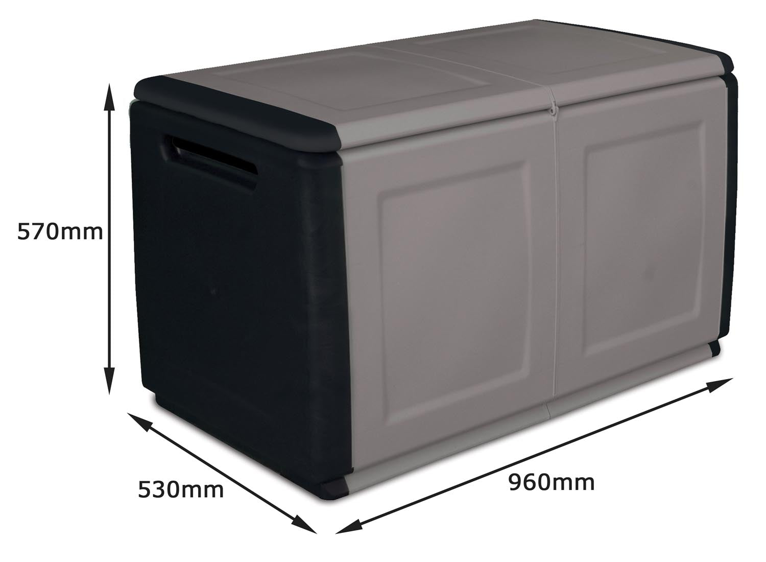 Kissenbox VDP Gartenbox Auflagenbox Gartentruhe Mehrzwecktruhe 130/230/330 Liter