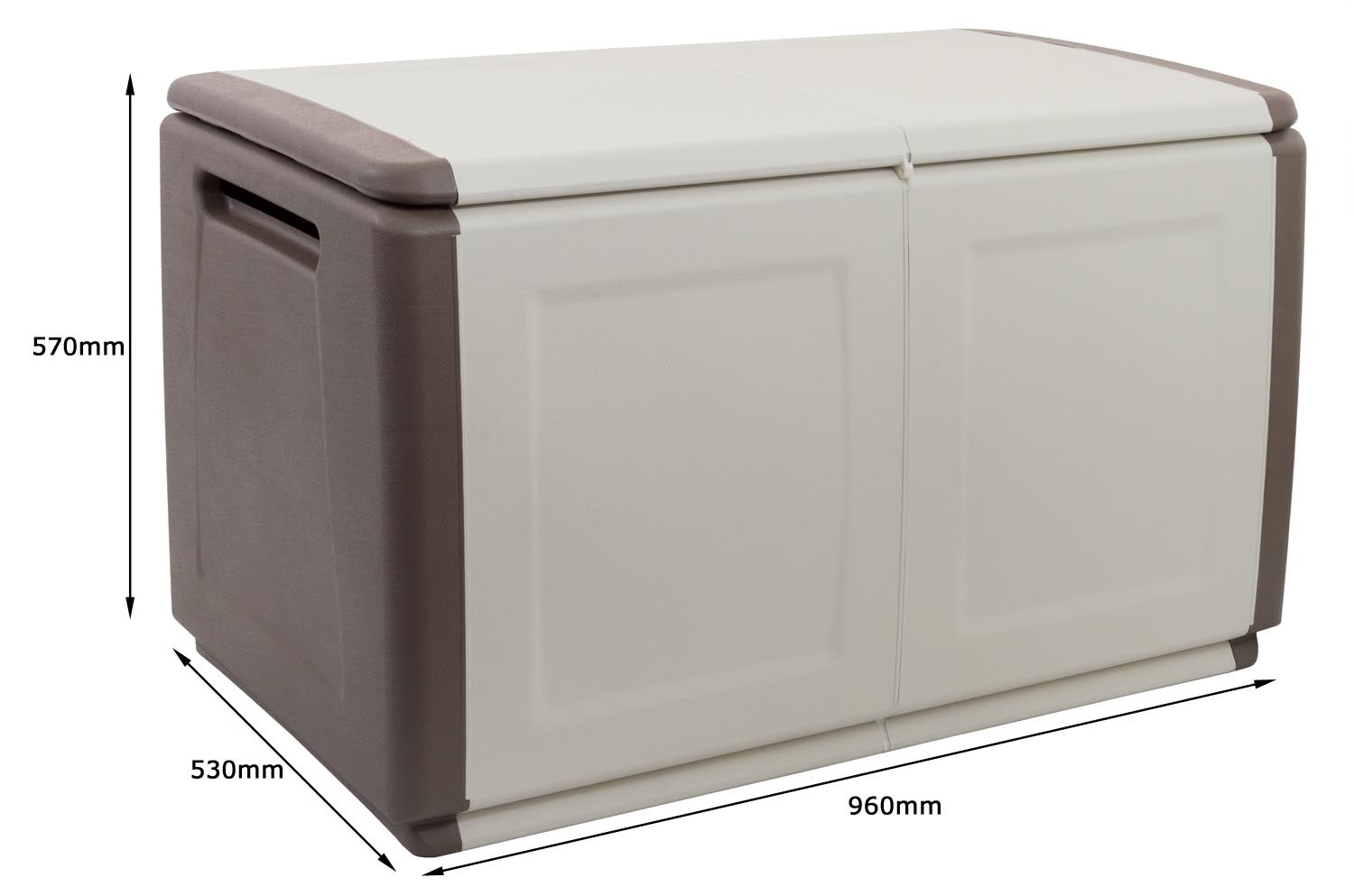 Kissenbox VDP Gartenbox Auflagenbox Gartentruhe Mehrzwecktruhe 130/230/330 Liter